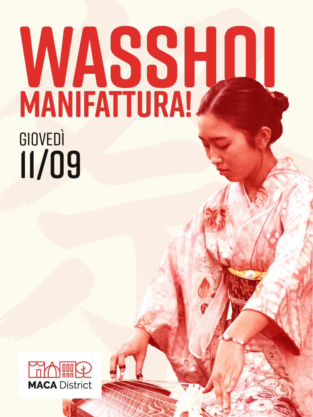 Armonia con il tè giapponese e le note di koto